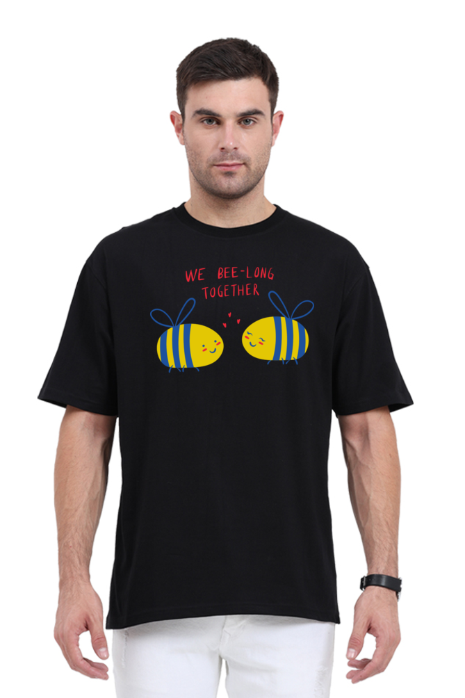 We Bee Long Together Unisex Oversized T-Shirt