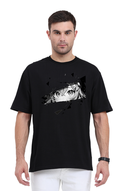 Anime Peep Unisex Oversized T-Shirt