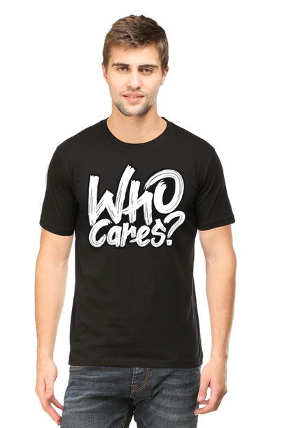 Who Cares Mens T-Shirt