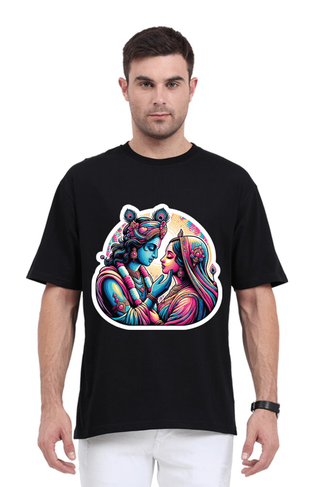 Radha Krishna Series 2 Unisex Oversized T-shirt