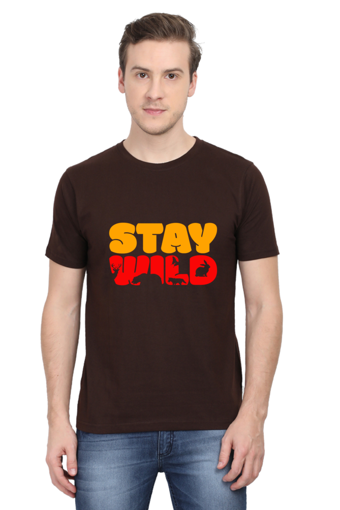 Stay Wild Mens T-Shirt