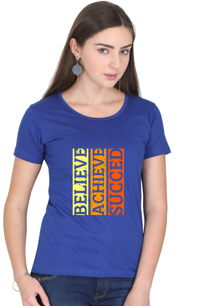 best t shirts for women blue color