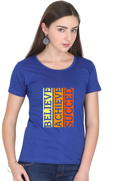 best t shirts for women blue color