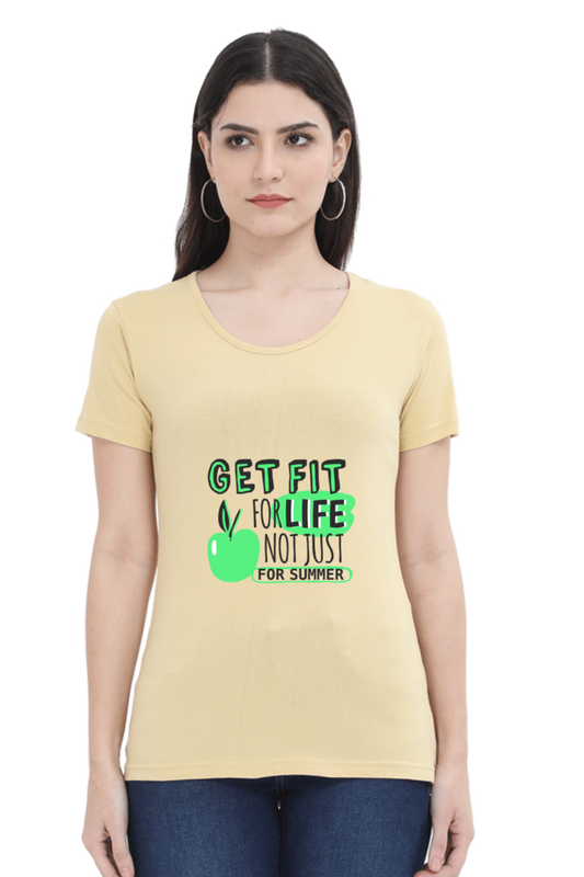 Get Fit For Life Not Just Summer Women's T-shirt