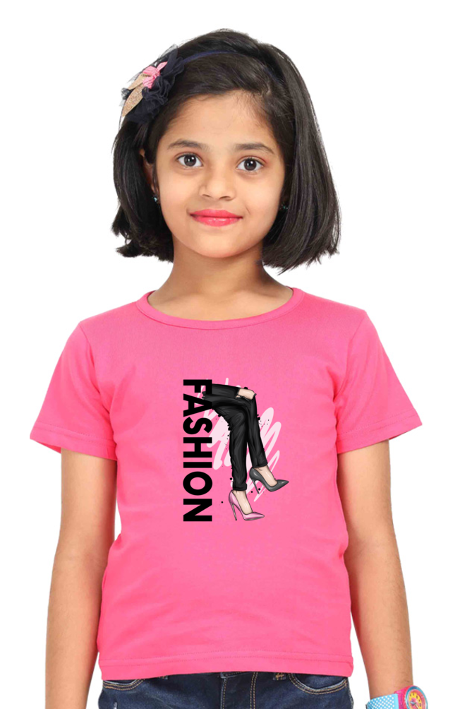 Fashion Girls T-Shirt - Pink / 0-12M