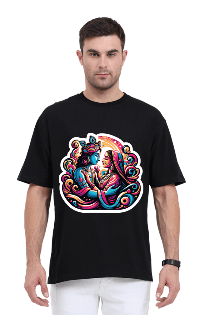 Radha Krishna Series 4 Unisex Oversized T-shirt