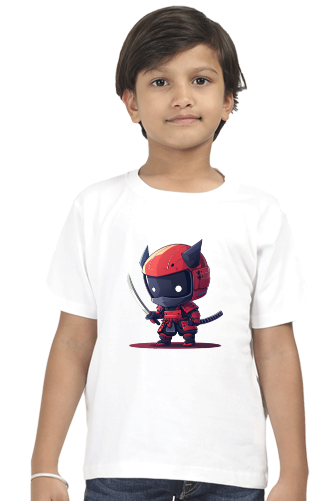 t shirt for kid boy samurai 