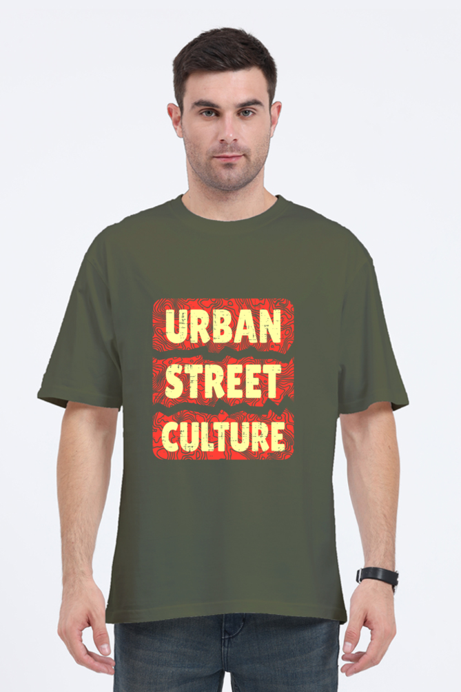 Urban Street Culture Unisex Oversized T-shirt