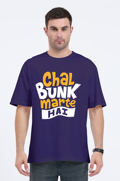 Chal Bunk Marte Hain Unisex Oversized T-shirt