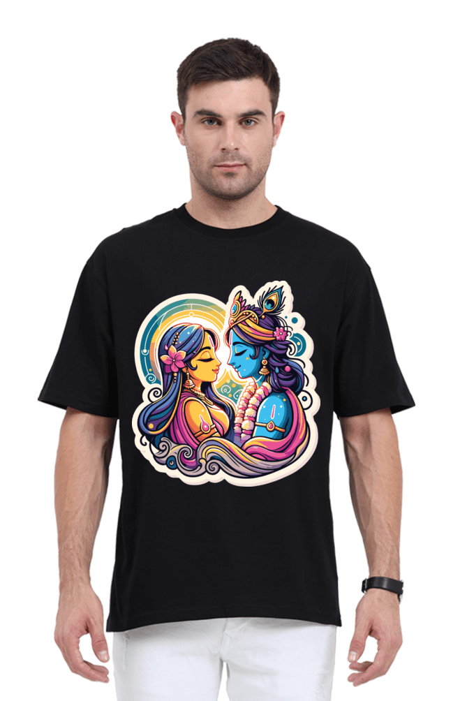 Radha Krishna Series 6 Unisex Oversized T-shirt