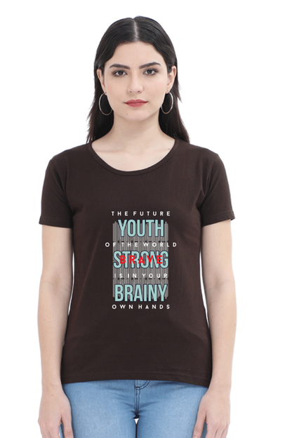 The Future Of The World Is In Your Hands Women's T-shirt