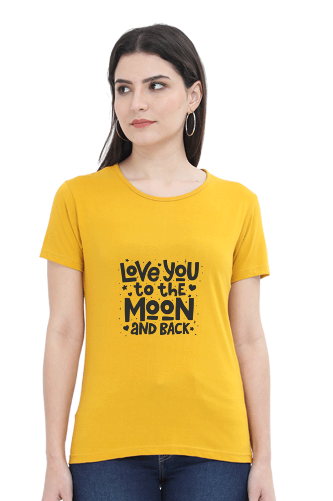 Love You To The Moon And Back Women's T-shirt