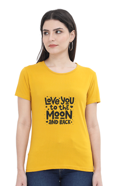 Love You To The Moon And Back Women's T-shirt