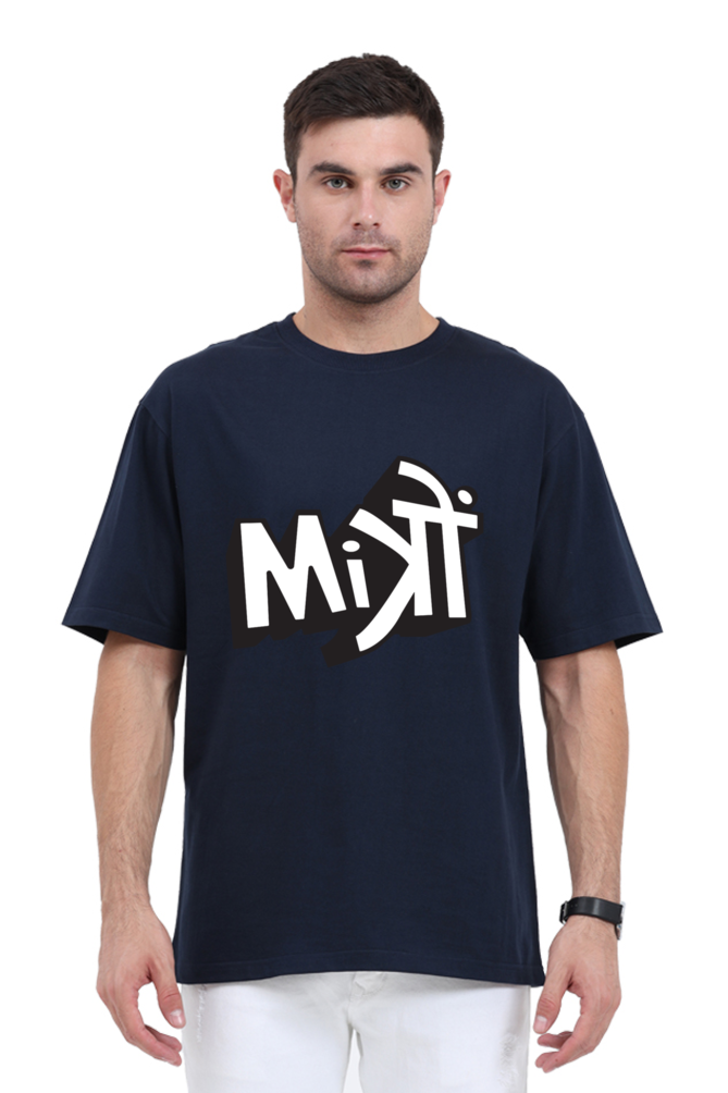 Mitron Unisex Oversized T-shirt - Navy Blue / XL