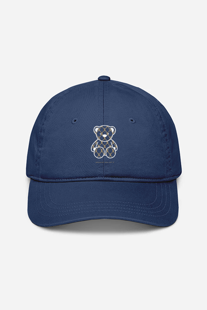 Sitting Teddy Baseball Cap - Navy Blue / Standard