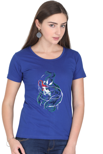 The Beast Within Women’s T-shirt - Royal Blue / S