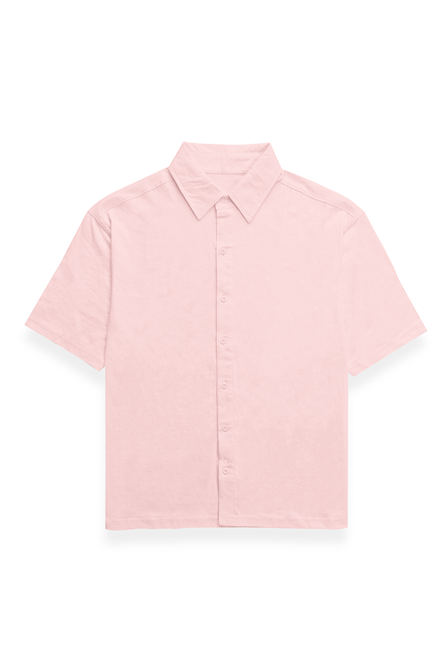 Unisex Oversized men's Shirt pink