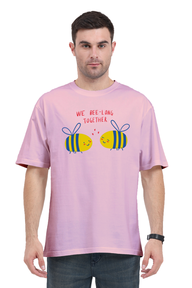 We Bee Long Together Unisex Oversized T-Shirt