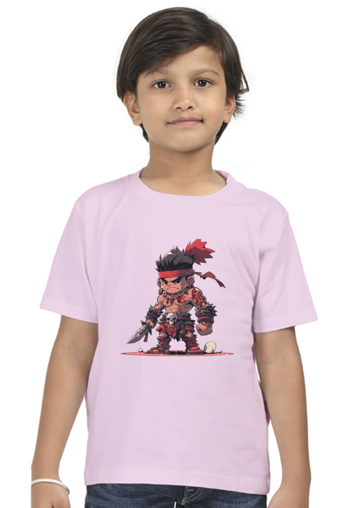 Tribal Child Boys T-Shirt - Light Baby Pink / 5Yrs