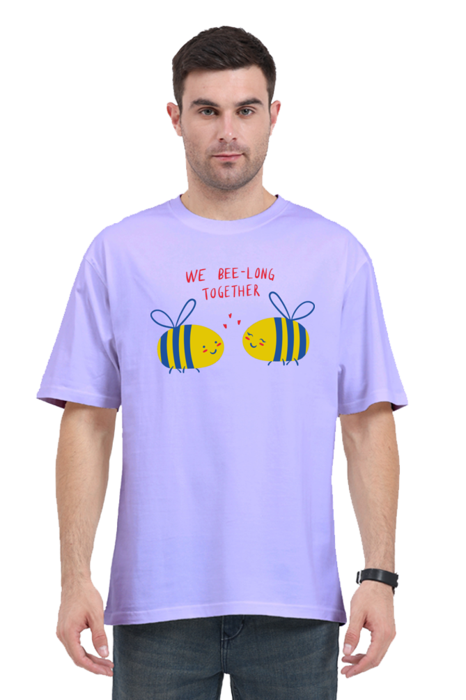 We Bee Long Together Unisex Oversized T-Shirt