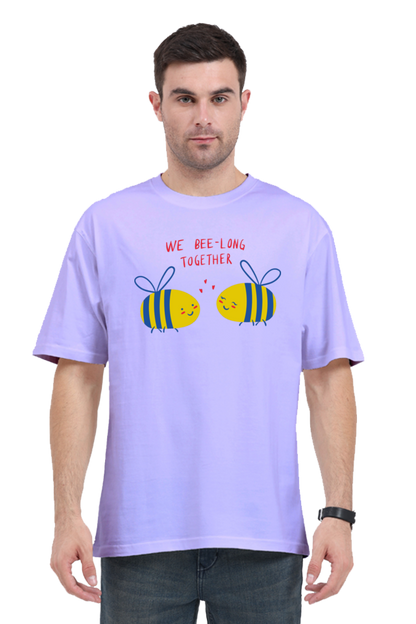 We Bee Long Together Unisex Oversized T-Shirt