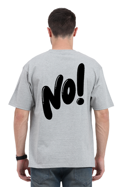 No Unisex Oversized T-Shirt