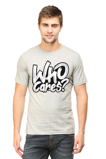 Who Cares Mens T-Shirt