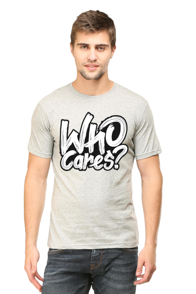 Who Cares Mens T-Shirt