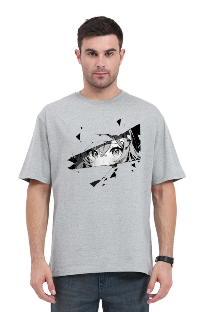 Anime Peep Unisex Oversized T-Shirt