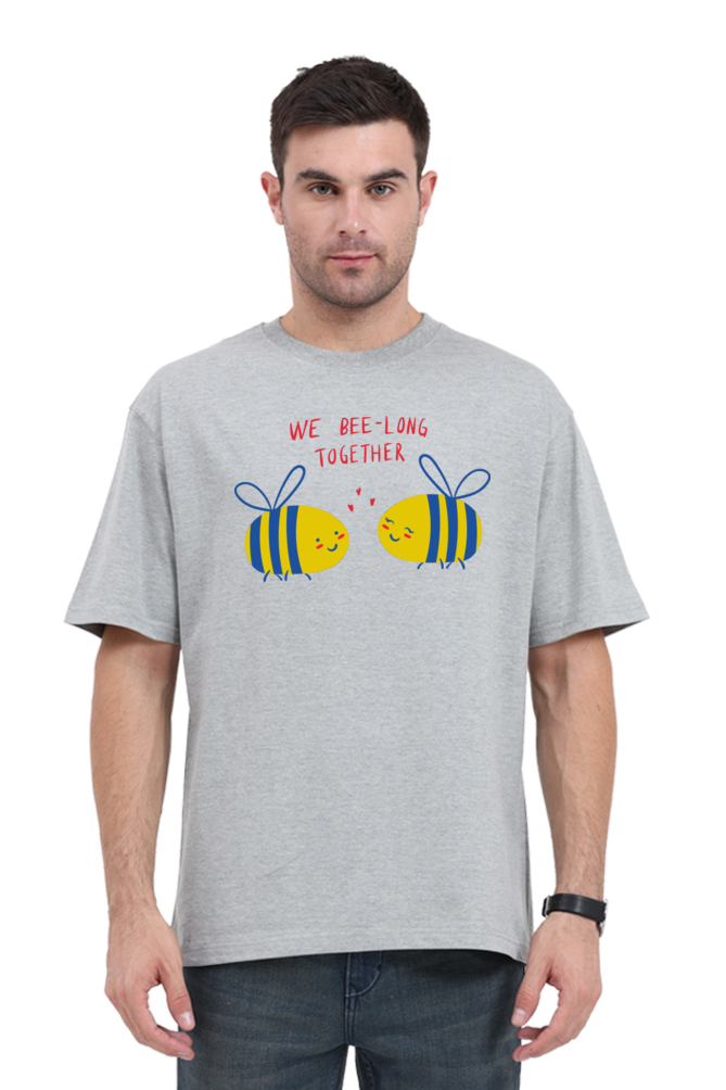 We Bee Long Together Unisex Oversized T-Shirt