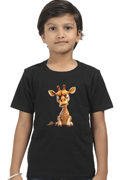 Grumpy Giraffe Boys T-shirt