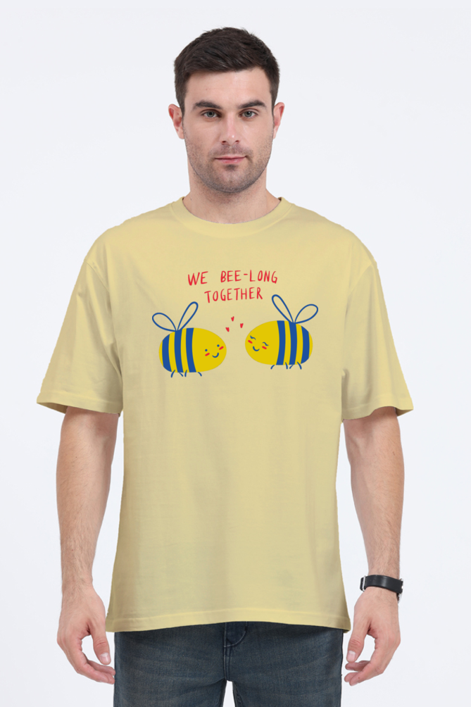 We Bee Long Together Unisex Oversized T-Shirt