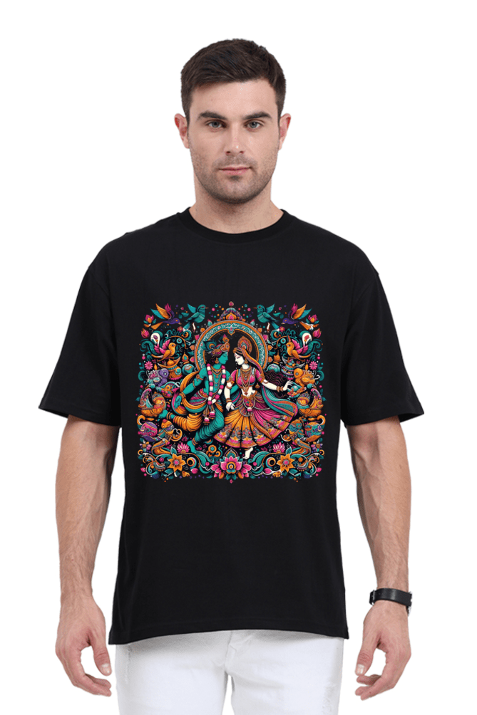 Radha Krishna Series 11 Unisex Oversized T-shirt