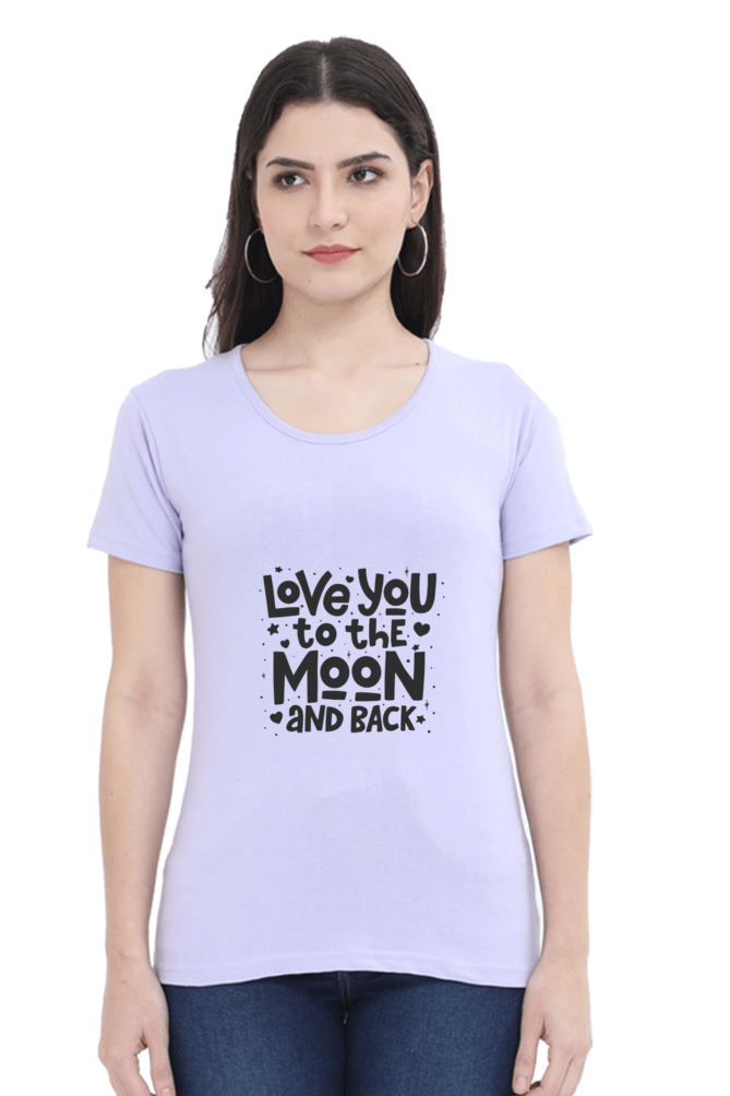 Love You To The Moon And Back Women's T-shirt