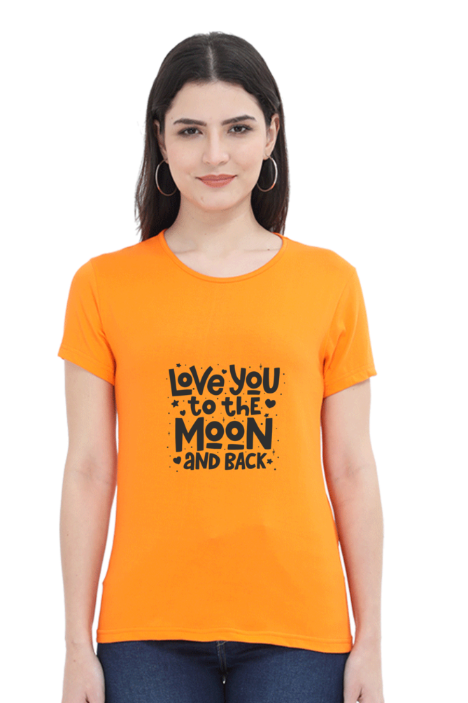 Love You To The Moon And Back Women's T-shirt