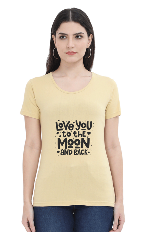 Love You To The Moon And Back Women's T-shirt