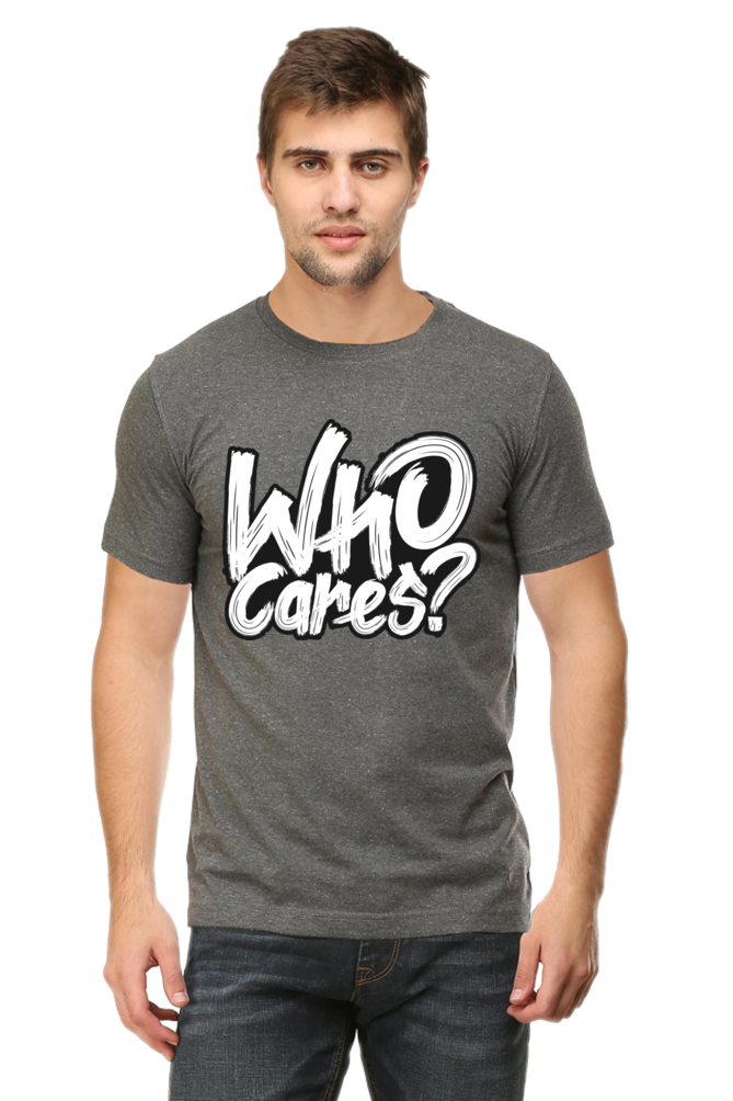 Who Cares Mens T-Shirt