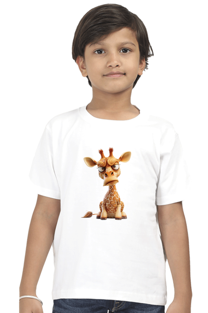 Grumpy Giraffe Boys T-shirt