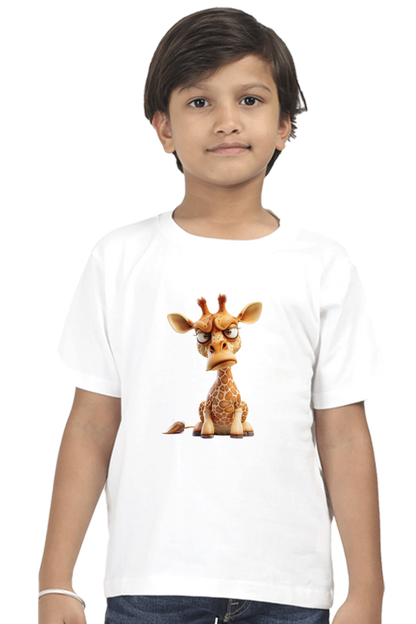 Grumpy Giraffe Boys T-shirt