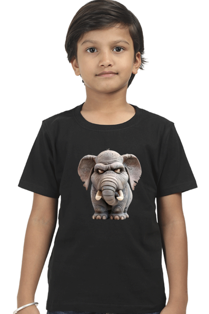 Grumpy Elephant Boys T-shirt