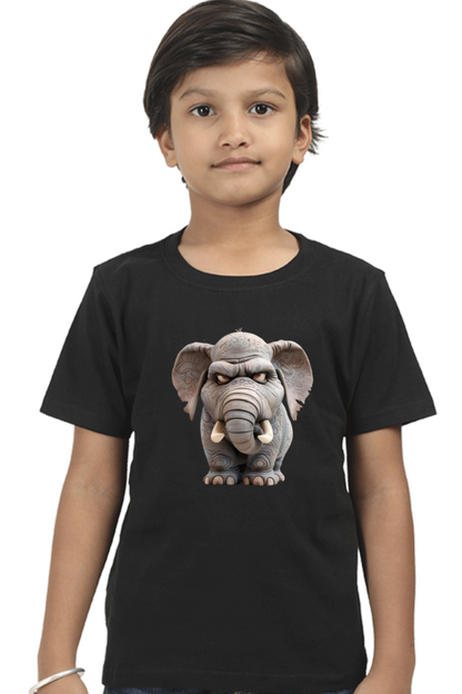 Grumpy Elephant Boys T-shirt