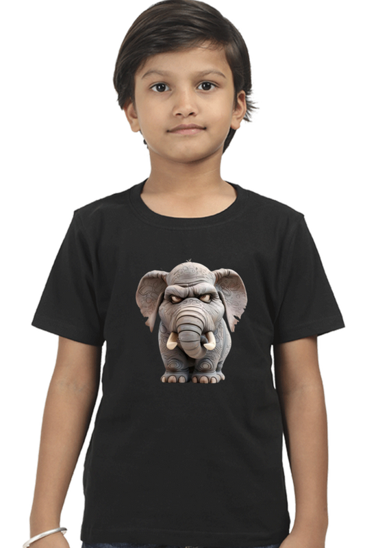 Grumpy Elephant Boys T-shirt