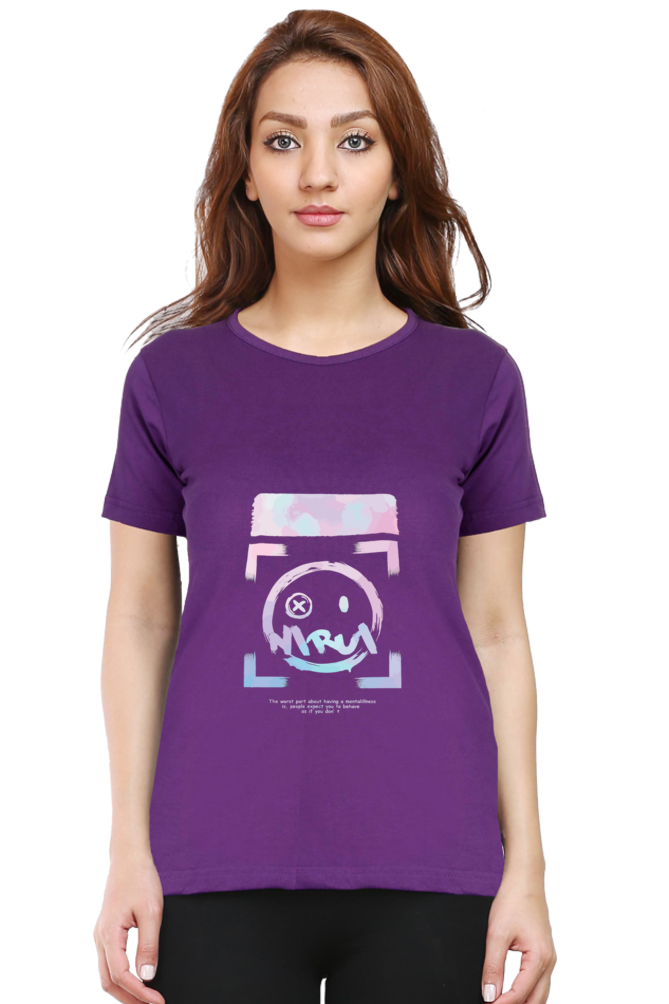 Street Wear With One Eyed Smiley - Purple / S