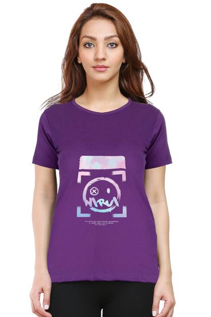 Street Wear With One Eyed Smiley - Purple / S