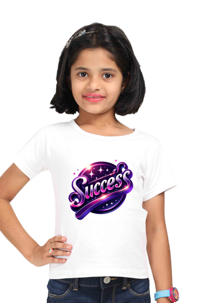 Success Girls T-Shirt - White / 0-12M