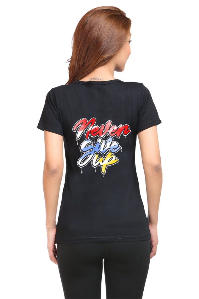 Never Give Up Women's T-shirt