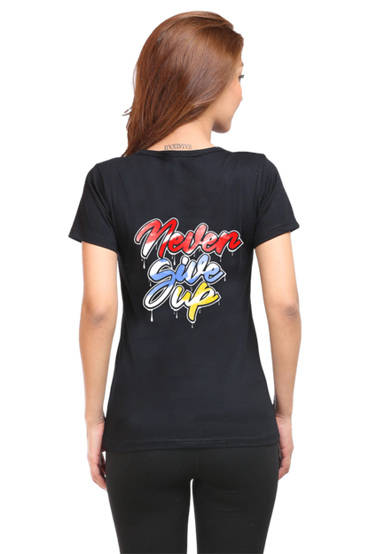 Never Give Up Women's T-shirt