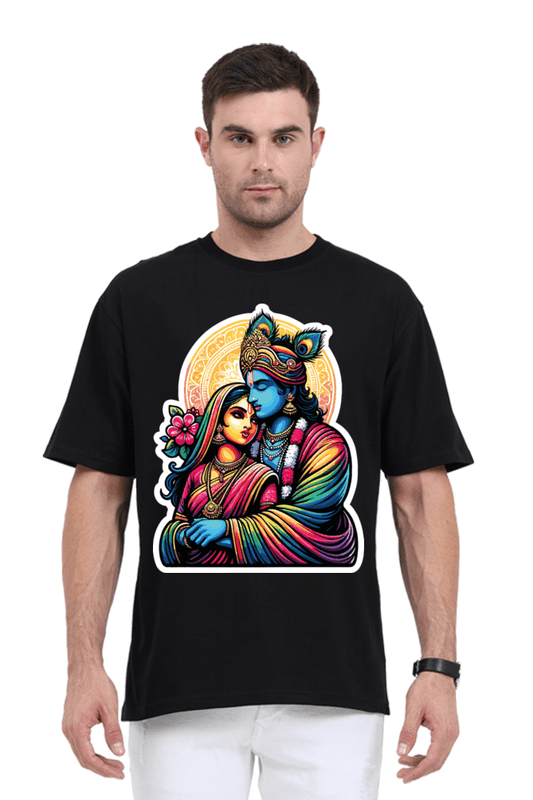 Radha Krishna Series 5 Unisex Oversized T-shirt