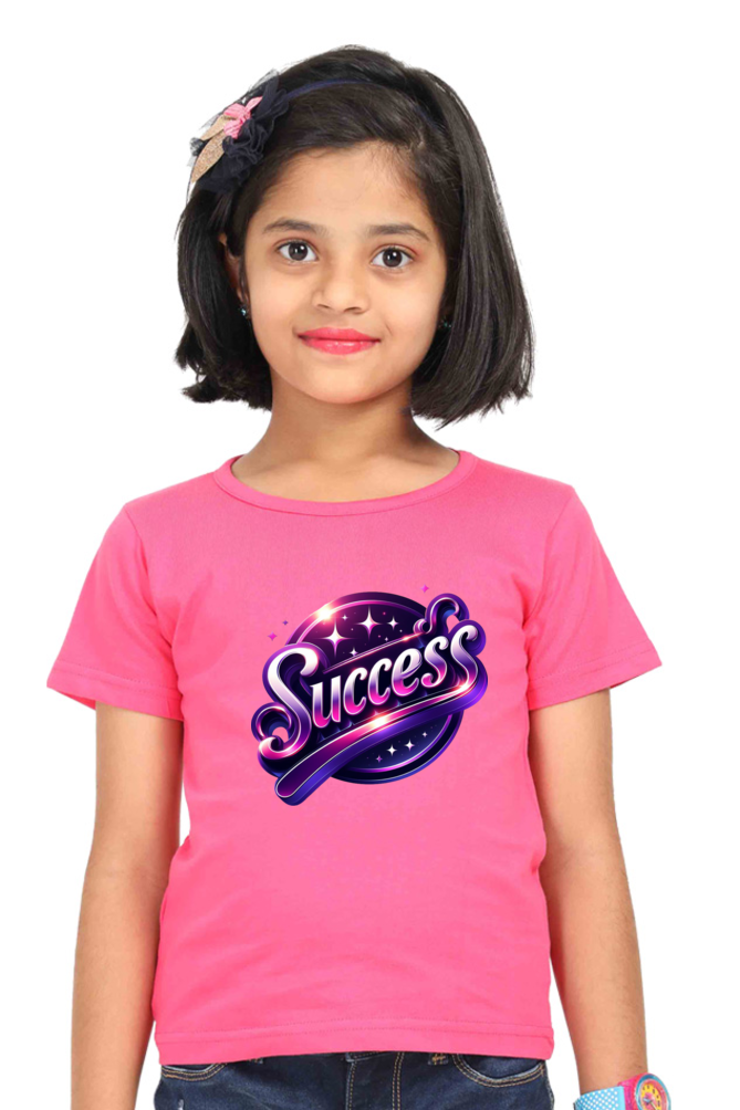 Success Girls T-Shirt - Pink / 0-12M