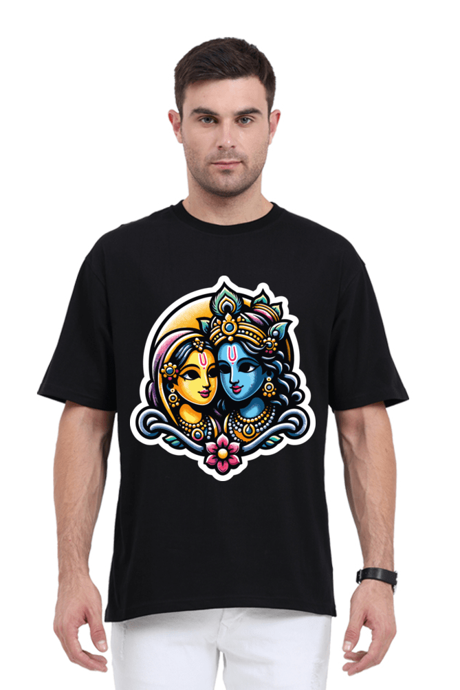 Radha Krishna Series 15 Unisex Oversized T-shirt